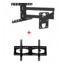 Support TV Mural Orientable VESA 800 pour Écran 42" à 70" Haute Résistance – PLB-WA3A & PLB-21