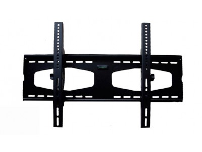 Support TV Mural Inclinable VESA 800 pour Écran 37" à 70" en Acier Noir – PLB-21