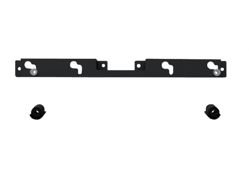 Support TV Mural Fixe VESA 800 pour Écran 42" à 80" en Acier Noir – PLC-130