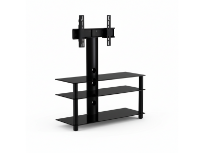 Meuble TV Moderne avec Support Télévision et Rangements – NEO-903-B-BLK
