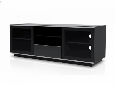 Meuble TV Design Moderne pour Salon – TITAN-1600-BL