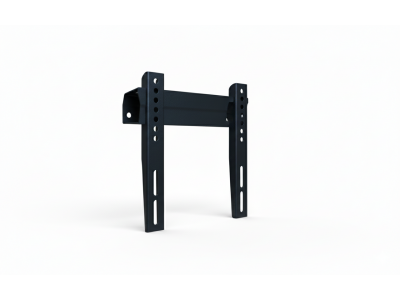 Support TV Mural Fixe VESA 200 pour Écran 24" à 43" en Acier Noir – PLB-29E
