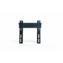 Support TV Mural Fixe VESA 200 pour Écran 24" à 43" en Acier Noir – PLB-29E