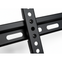 Support TV Mural Fixe VESA 600 pour Écran 50" à 65" en Acier Noir – PLB-11E
