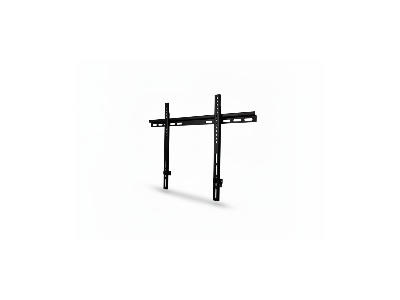 Support TV Mural Fixe VESA 600 pour Écran 50" à 65" en Acier Noir – PLB-11E