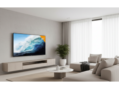 Smart TV Android 75 Pouces 4K UHD avec WiFi et Dolby Audio – TKS-75-SM-01