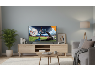 Smart TV Android 24 Pouces HD Ready avec TNT Intégrée et HDMI USB – TK-24-SM-01