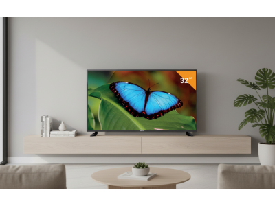 Télévision LED 32 Pouces HD Ready avec TNT Intégrée et 3 HDMI – TK-32-DT-02
