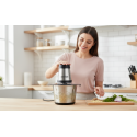 Hachoir à Condiments 3 L 400 W avec Bol Inox et 2 Vitesses – PEMH-693