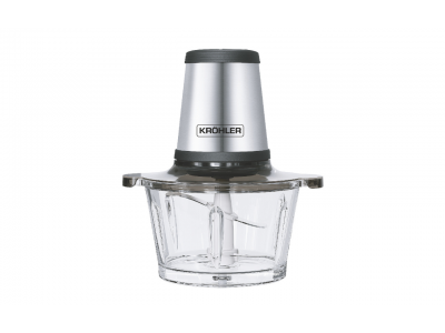 Hachoir à Condiments 2 L 350 W Bol en Verre 2 Vitesses Silencieux – PEMH-162