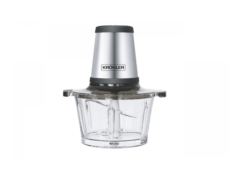 Hachoir à Condiments 2 L 350 W Bol en Verre 2 Vitesses Silencieux – PEMH-162