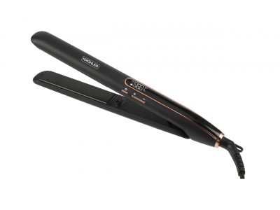 Lisseur Cheveux Plaques Céramique 230°C Réglable avec Écran LED – PELC-605