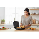 Grill-Pain 4 Tranches 750 W avec Plaques Panini Antiadhésives – PEGP-8201