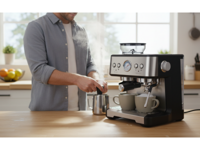 Cafetière Expresso avec Moulin 20 Bars 2250 W Réservoir 2,6 L – PECM-7060
