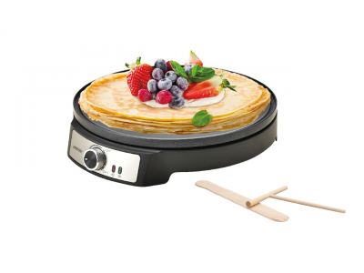 Crêpière Électrique Double Face 30 cm 1200 W Antiadhésive – PECE-1801