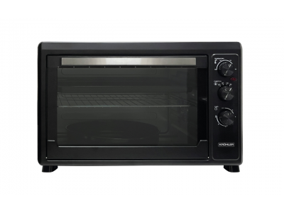 Four Électrique 65 L 2500 W Ventilé avec Double Vitrage – KMF-65-EL-BL