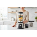 Mixeur Blender 1,5 L 800 W avec Moulin Café et Carafe en Verre – PEMB-8508