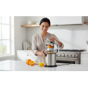 Presse-Agrume Inox 160 W avec Poignée Pressoir et 2 Cônes – PEPA-235