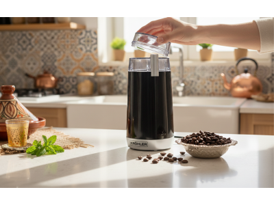 Moulin à Café 40 g 140 W avec Lames Inox et Sécurité – PEMC-816