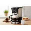 Cafetière 12 Tasses 800 W avec Carafe en Verre et Maintien au Chaud – PECM-123