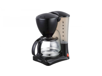 Cafetière 6 Tasses 550 W avec Carafe en Verre et Maintien au Chaud – PECM-617