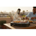 Barbecue Électrique 2000 W Surface 37 x 23,5 cm – PEGV-8022
