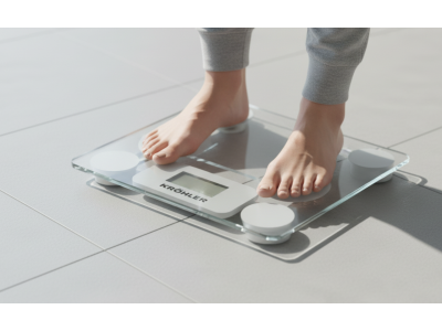 Pèse-Personne 180 kg avec Écran LCD en Verre Trempé – PEPP-360