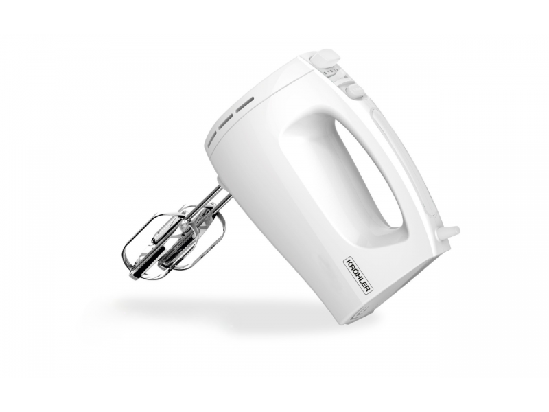 Batteur Électrique 300 W 5 Vitesses Turbo avec Bol Rotatif – PEBE-8017-SB