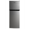 Réfrigérateur Double Porte Statique 296 L Gris A+ avec Congélateur 71 L – KRG-395-G-G