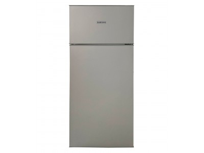 Réfrigérateur Statique Double Porte 227L Inox A+ avec Freezer 46L – KRG-261-G-T