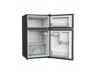 Mini Réfrigérateur Statique 86 L Gris A+ avec Congélateur 26 L – KRG-86-S-G-G
