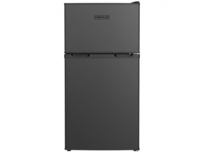 Mini Réfrigérateur Statique 86 L Gris A+ avec Congélateur 26 L – KRG-86-S-G-G