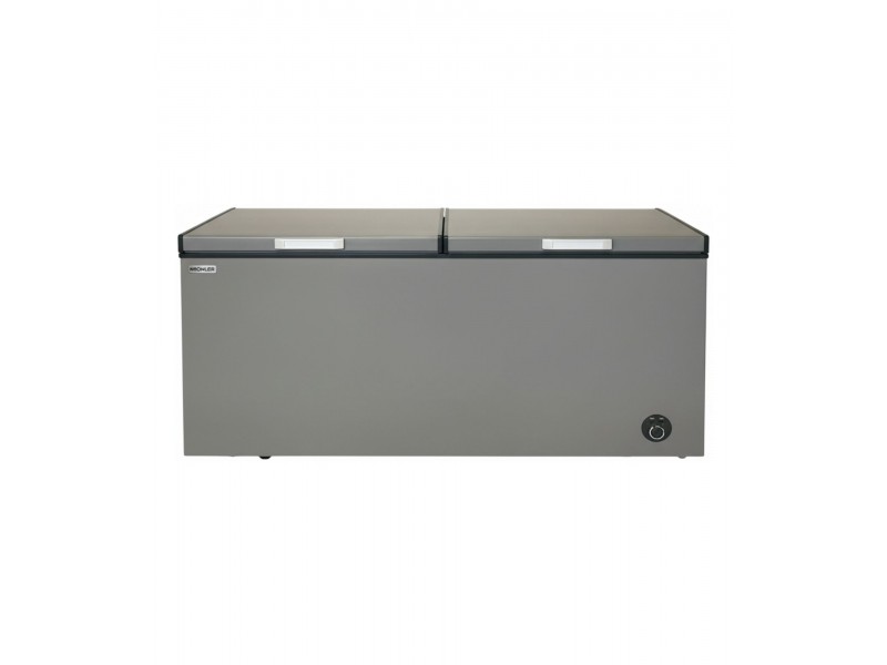 Congélateur Coffre 600 L Double Porte avec Couvercle Verre – KCT-600-SF-G