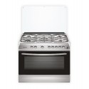 Cuisinière à Gaz 90 cm Inox 5 Feux Four Géant Double – CK9060-DGLITIN