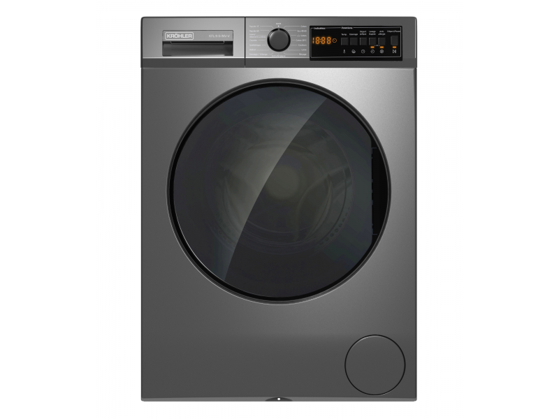 Machine à Laver Automatique 9 Kg 1000 Tr/min A+++ avec 16 Programmes – KFL-9.0-INV-V