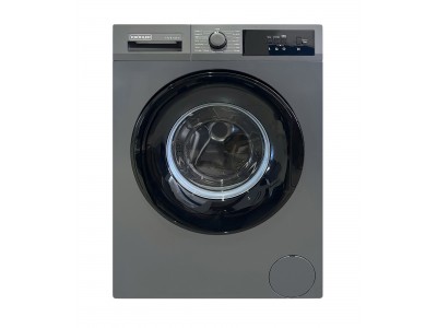 Machine à Laver Automatique 8Kg 1200 Tours Écran Digital A++ Gris – KFL-8.1-SK-V