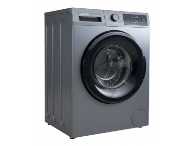 Machine à Laver Automatique 8Kg 1200 Tours Écran Digital A++ Gris – KFL-8.1-SK-V