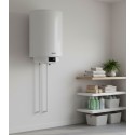 Chauffe-eau Électrique Vertical 50 Litres avec Thermostat et Protection Surpression – KCE-50-EL1