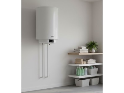 Chauffe-eau Électrique Vertical 50 Litres avec Thermostat et Protection Surpression – KCE-50-EL1