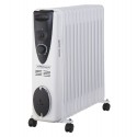 Radiateur à Bain d’Huile 11 Éléments 2000W avec Thermostat Réglable – KJQ-15-11