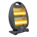Chauffage Quartz 2 Tubes Halogènes 800W avec Sécurité et Orientation Réglable – KQZ-0807-S