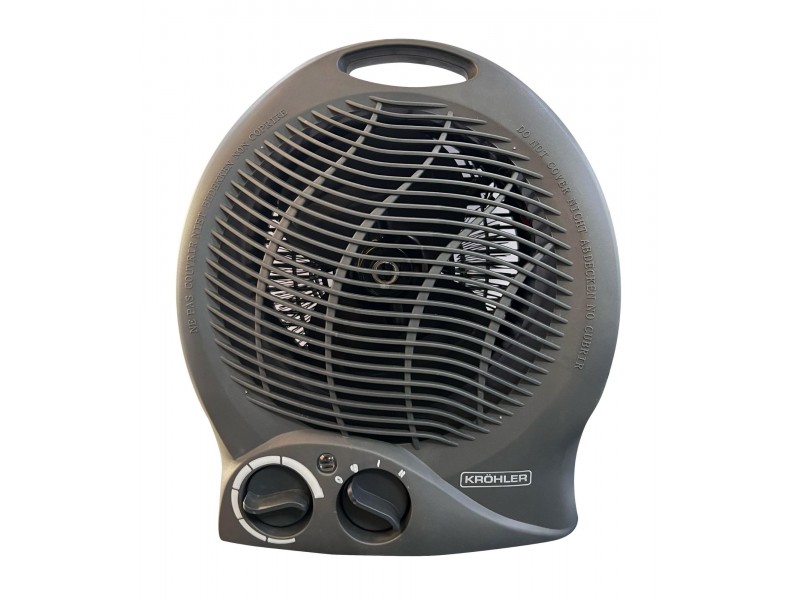 Chauffage Soufflant Électrique 2000W avec Thermostat et Sécurité Anti-Basculement – KCS-104