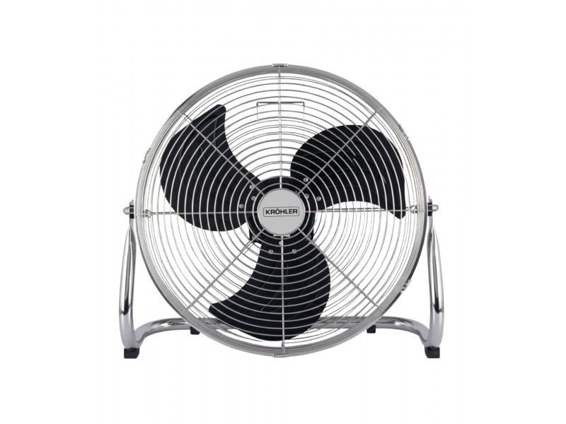 Ventilateur au Sol 45 cm 120W 3 Lames Aluminium Inclinaison Réglable – FL-45-01-VLK