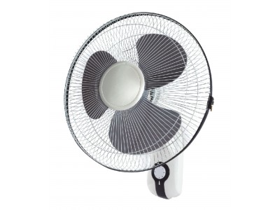 Ventilateur Mural 40 cm 40W 5 Lames avec Oscillation 70° et Inclinaison Réglable – WF-40-37-VLK