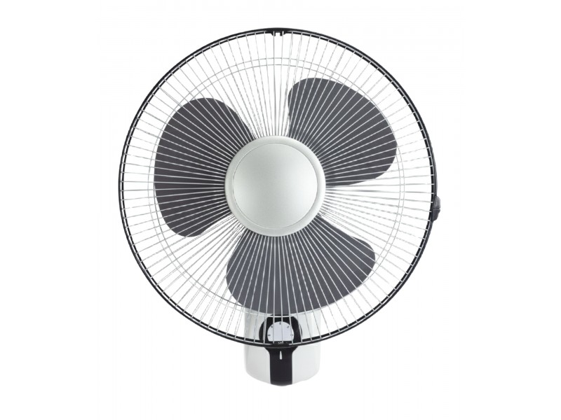 Ventilateur Mural 40 cm 40W 5 Lames avec Oscillation 70° et Inclinaison Réglable – WF-40-37-VLK