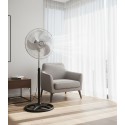 Ventilateur sur Pied 3 en 1 40 cm 50W 4 Lames Aluminium Oscillation 80° – 3i1-45-02-VLK