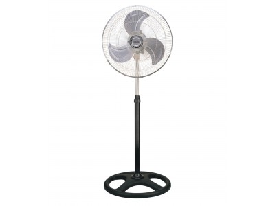 Ventilateur sur Pied 3 en 1 40 cm 50W 4 Lames Aluminium Oscillation 80° – 3i1-45-02-VLK