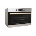 Four Encastrable Électrique 90 cm 110L Chaleur Tournante Noir & Inox – FEE-9272-IN