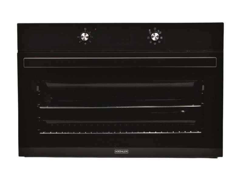 Four Encastrable Électrique 90 cm 110L Chaleur Tournante Noir – FEE-9374-BLK