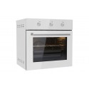 Four Encastrable Électrique 60 cm 65L Chaleur Tournante Verre Blanc – FEE-6433-WH
